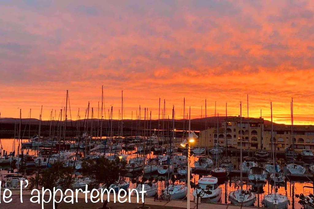 Appartement Avec Vue Sur Le Port Leucate Buitenkant foto